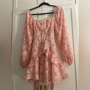 Francesca's Pink Valentines Dress